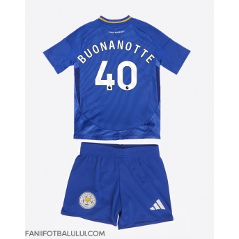Leicester City Facundo Buonanotte #40 Echipament de Fotbal Replică 2024-25 Copii Acasa (+ Șorturi)